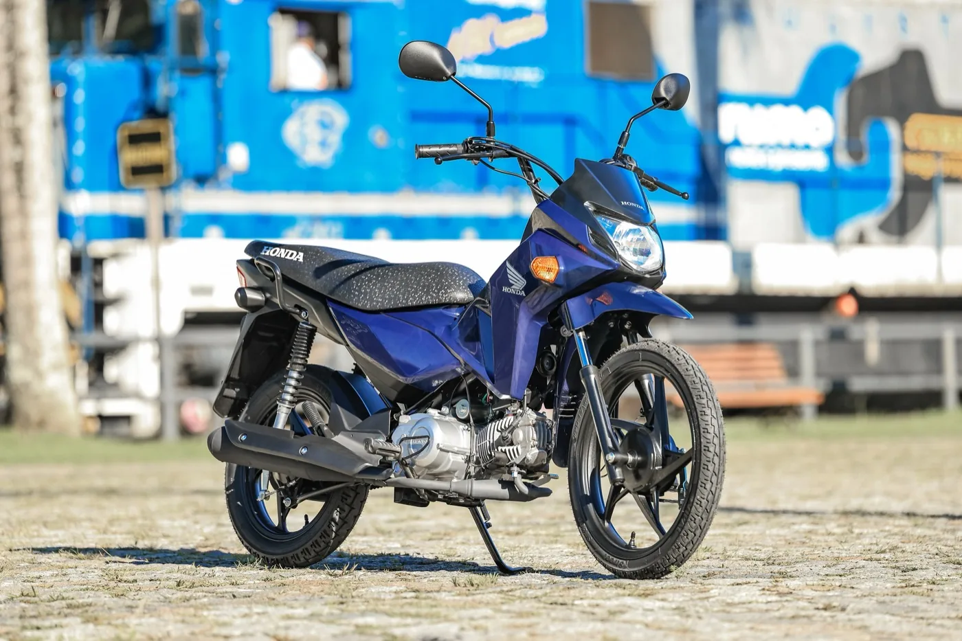 Honda POP 110i azul